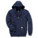 K122 Midweight Hooded Front Zip Sweatshirt