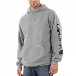 Midweight Signature Sleeve Logo Hooded Sweatshirt K288