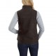 SHERPA LINED MOCK NECK VEST 104224