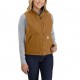 SHERPA LINED MOCK NECK VEST 104224