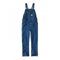 LOOSE FIT DENIM BIB OVERALL 104672