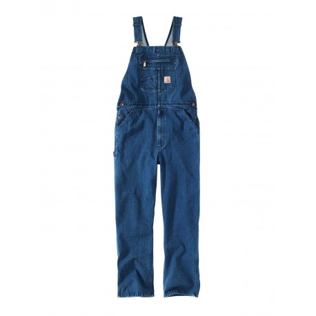 LOOSE FIT DENIM BIB OVERALL 104672