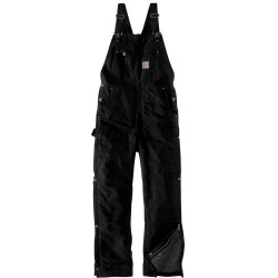 LOOSE FIT FIRM DUCK INSULATED BIB OVERALL 104393